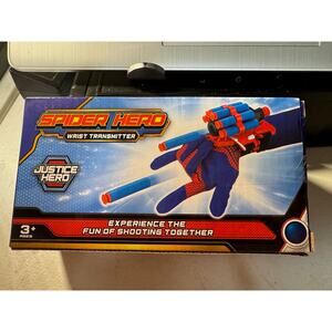 New Justice Hero Spider Hero Wrist Transmitter Shooter Toy